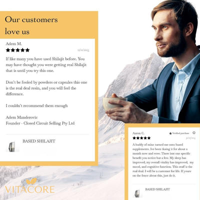 VitaCore® Based Shilajit Tablets