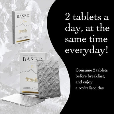 VitaCore® Based Shilajit Tablets