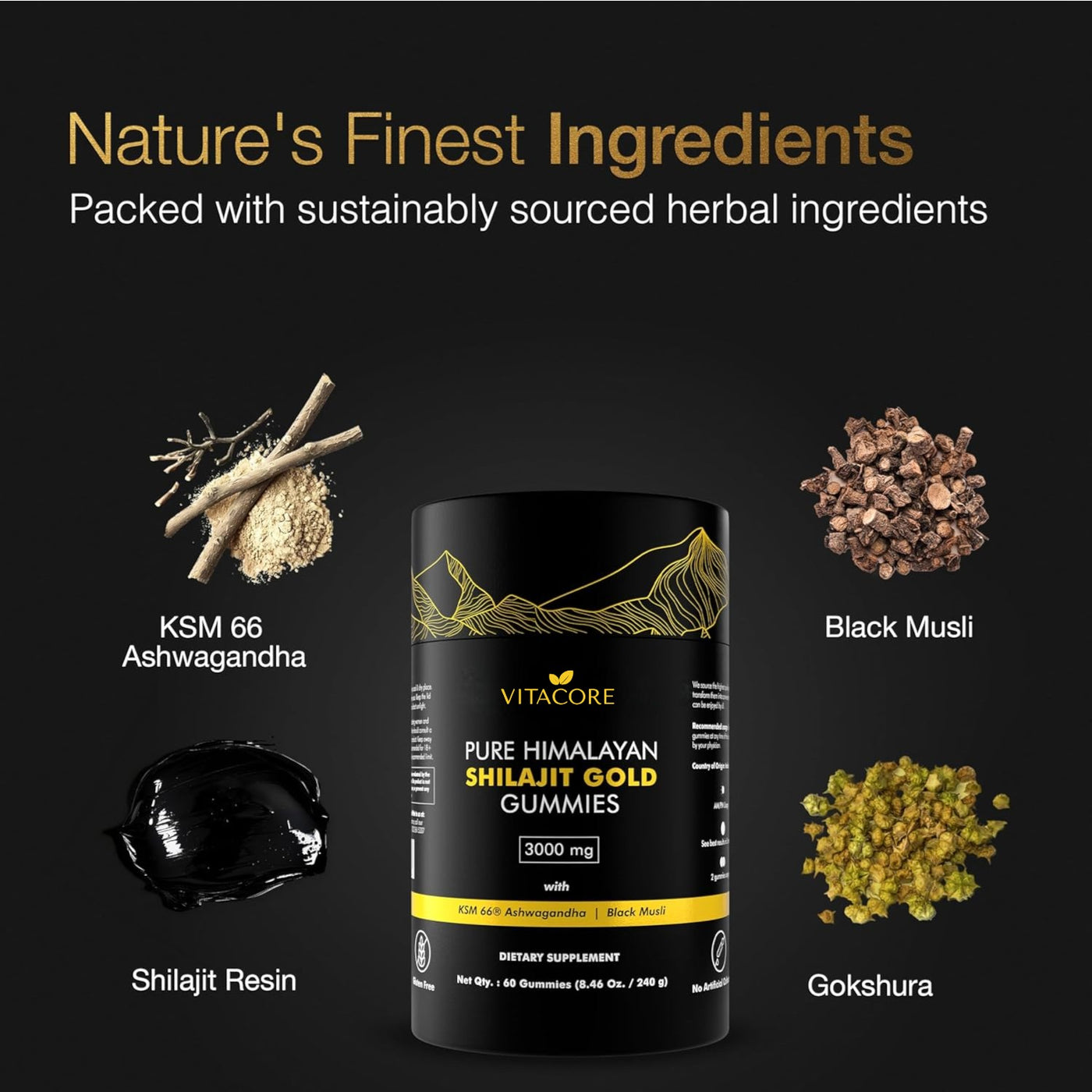 VitaCore Shilajit Gold Gummies