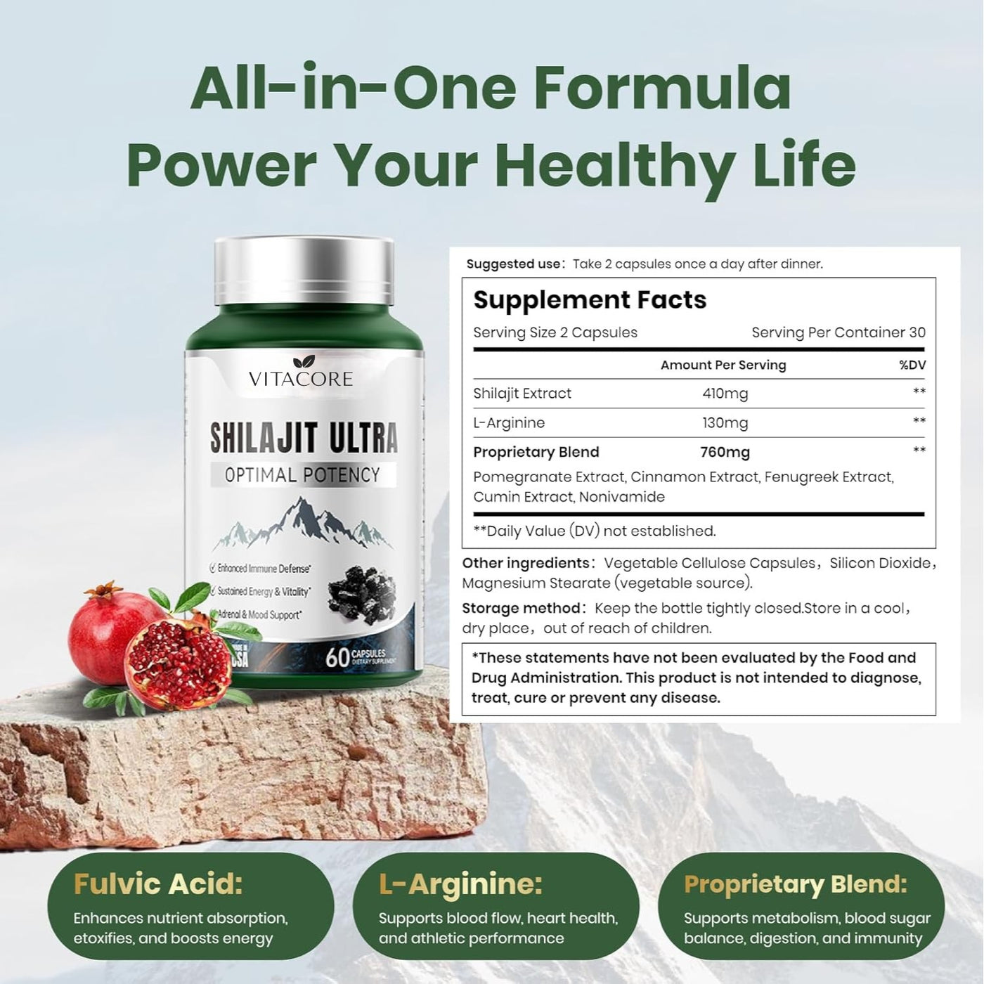 Shilajit Ultra Capsules
