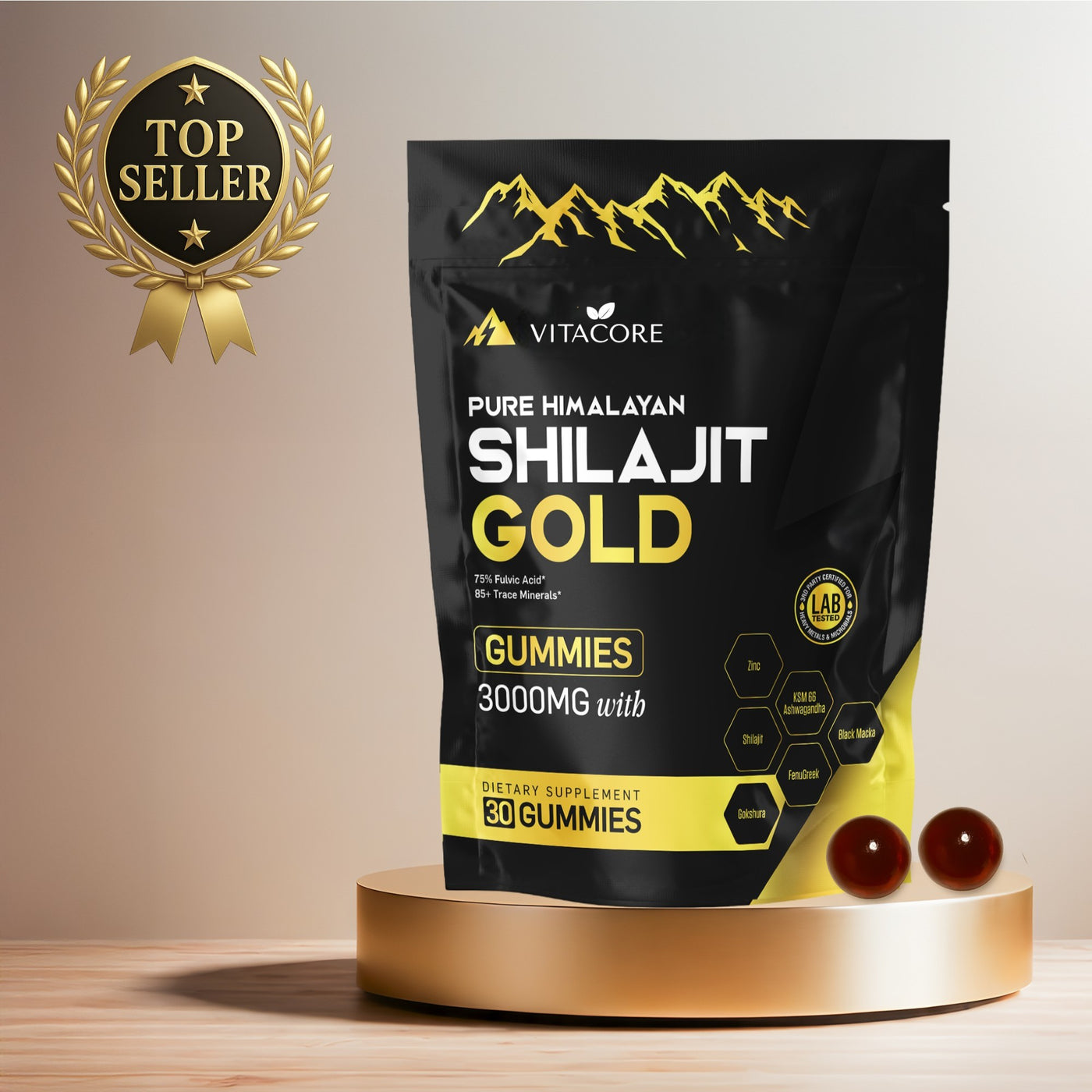 VitaCore® Ultimate Peak Shilajit Blend