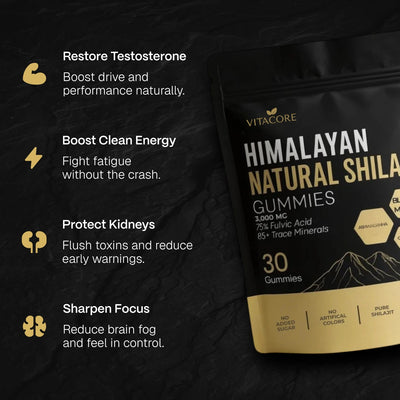 Himalayan Natural Shilajit Gummies